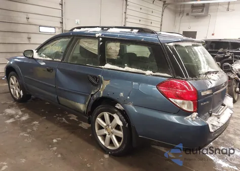 2008 Subaru Outback 2.5I/2.5I L.l. Bean Edition from USA, damaged, VIN 4S4BP61C787316560